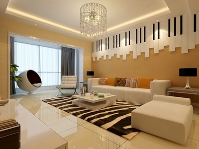 南寧翰林學(xué)府三房兩廳 現(xiàn)代風(fēng)格裝修中藝術(shù)性的卓越彰顯